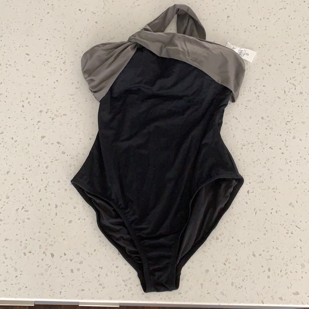 LOFT One-Shoulder One-Piece Bathing Suit Size 8 New With Tag